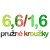 6,6/1,6 pružné kroužky