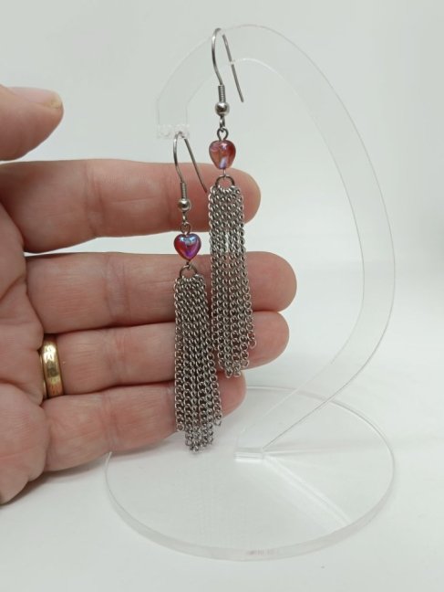 Řetízkové náušnice