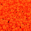 Korálky matubo round 7/0 - Barva korálků: Alabastre orange neon