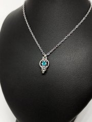 Montees se šatony blue zircon