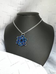 Keltský květ - královská modř