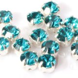 Blue zircon