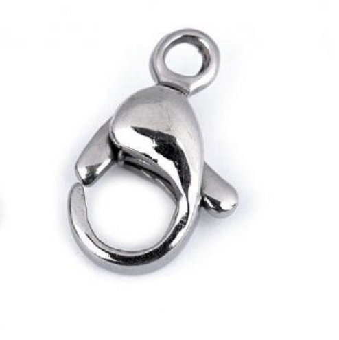 Karabinka - Materiál: Nerezová ocel 304, Velikost karabinky: 10x5mm Karabinka - Materiál: Nerezová ocel 304, Velikost karabinky: 10x5mm